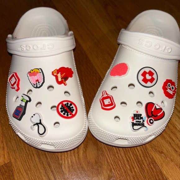 Crocs Charm Nurse Doctor Healthcare Medical 12 piece set - Picture 3 of 4